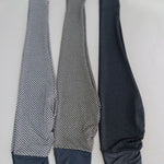 leggings tik tok au sol couleurs gris, gris foncé et noir