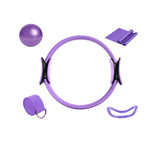 set 5 pièces de pilates violette